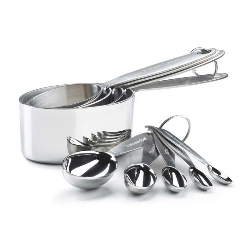 Cuisipro Stainless Steel Measuring Cup and Spoon Set 1 2day Delivery