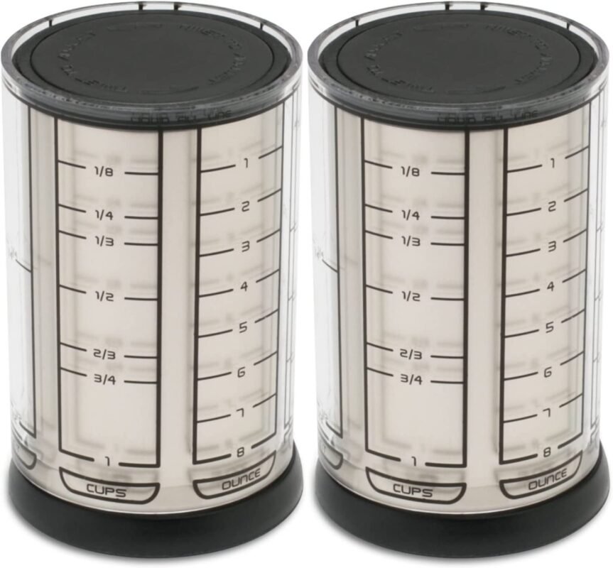 KitchenArt Pro 1 Cup Adjust-a-cup Champagne Satin Finish