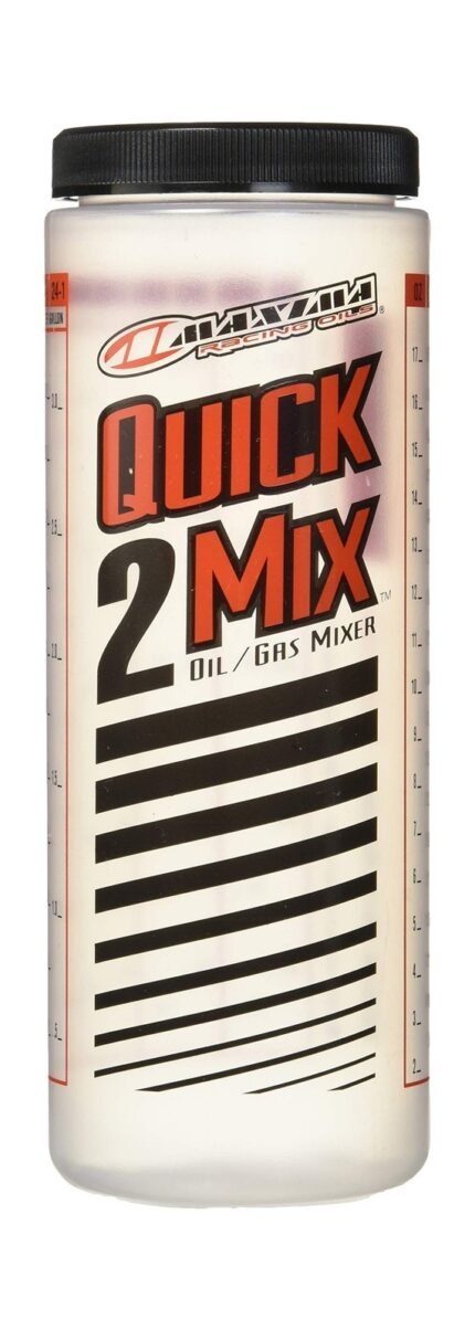 Quick Mix 2 Stroke Oil Measuring Cup With Lid Maxima Ratio Rite Type