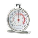 Taylor 5932 Analog Dial Oven Thermometer - Silver